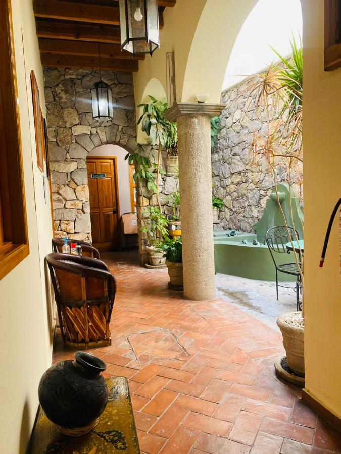 Hotel Antigua Casa De Piedra ซานมิเกล เด อาเญนเด ภายนอก รูปภาพ