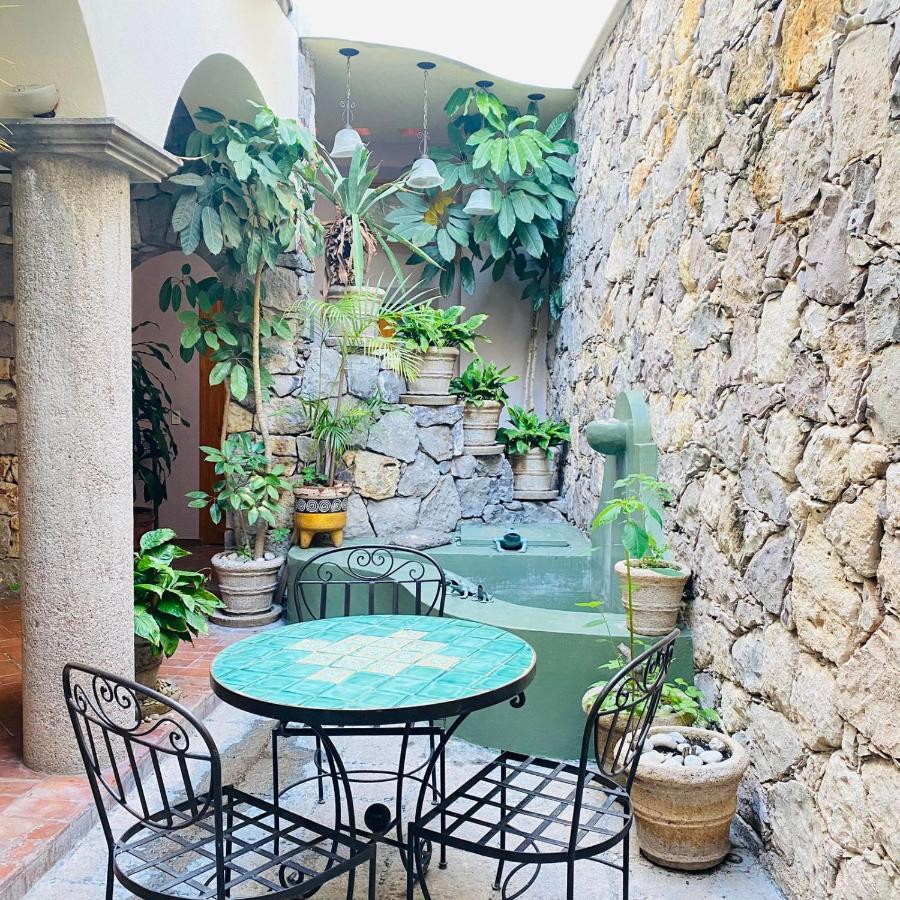 Hotel Antigua Casa De Piedra ซานมิเกล เด อาเญนเด ภายนอก รูปภาพ